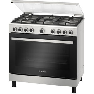 Series 4, Gas range cooker, Stainless steel