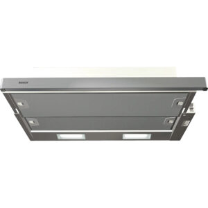 Series 2 telescopic cooker hood 90 cm Silver metallic