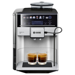 Fully automatic coffee machine Vero Barista 600 Silver, Removable water tank